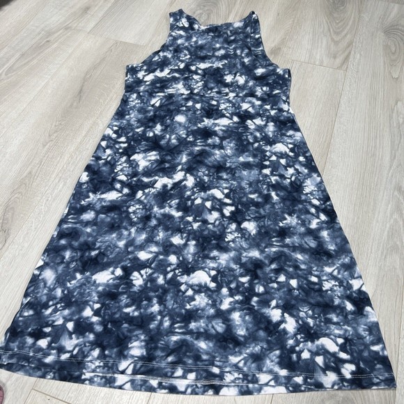 Athleta Size Small Small Dress High Neck Tie Dye - Picture 4 of 8
